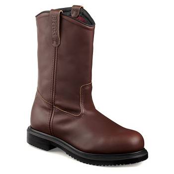 Red Wing Férfi SuperSole 11-inch Insulated Safety Toe Munkavédelmi Bakancs Barna